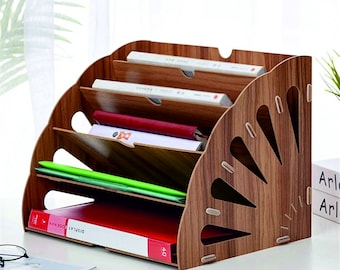 Desktop Storage Paper Rack / Organizador de Papel de Escritorio