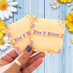 Hive & Honey | Sticky-notes | Springtime | Bumble Bees | Stationery | Post-it notes | Honeypot
