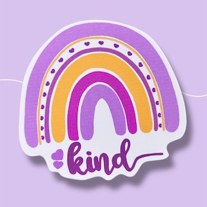 Rainbow Sticker | Die Cut stickers | Rainbow | Aesthetic | Rainbow Stickers | Colourful Rainbow | Rainbows | Stickers