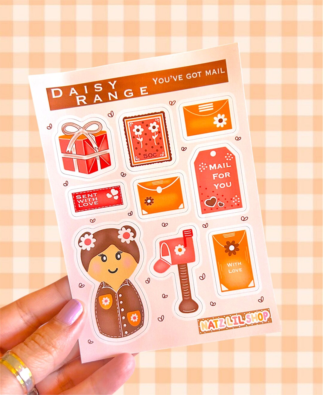 Mail Parcel Sticker You’ve Got Mail Sticker-sheets | Stamps Parcels Post-shop Letters ...