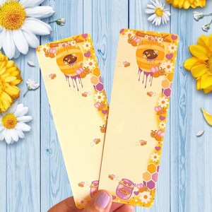 Hive & Honey bookmark | Nature Bee-lovers book-lovers Bookworm Readers spring-time