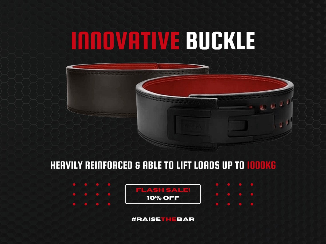 Sbdinspired Powerlifting Belt SBD Belt Weightlifting Belt Etsy