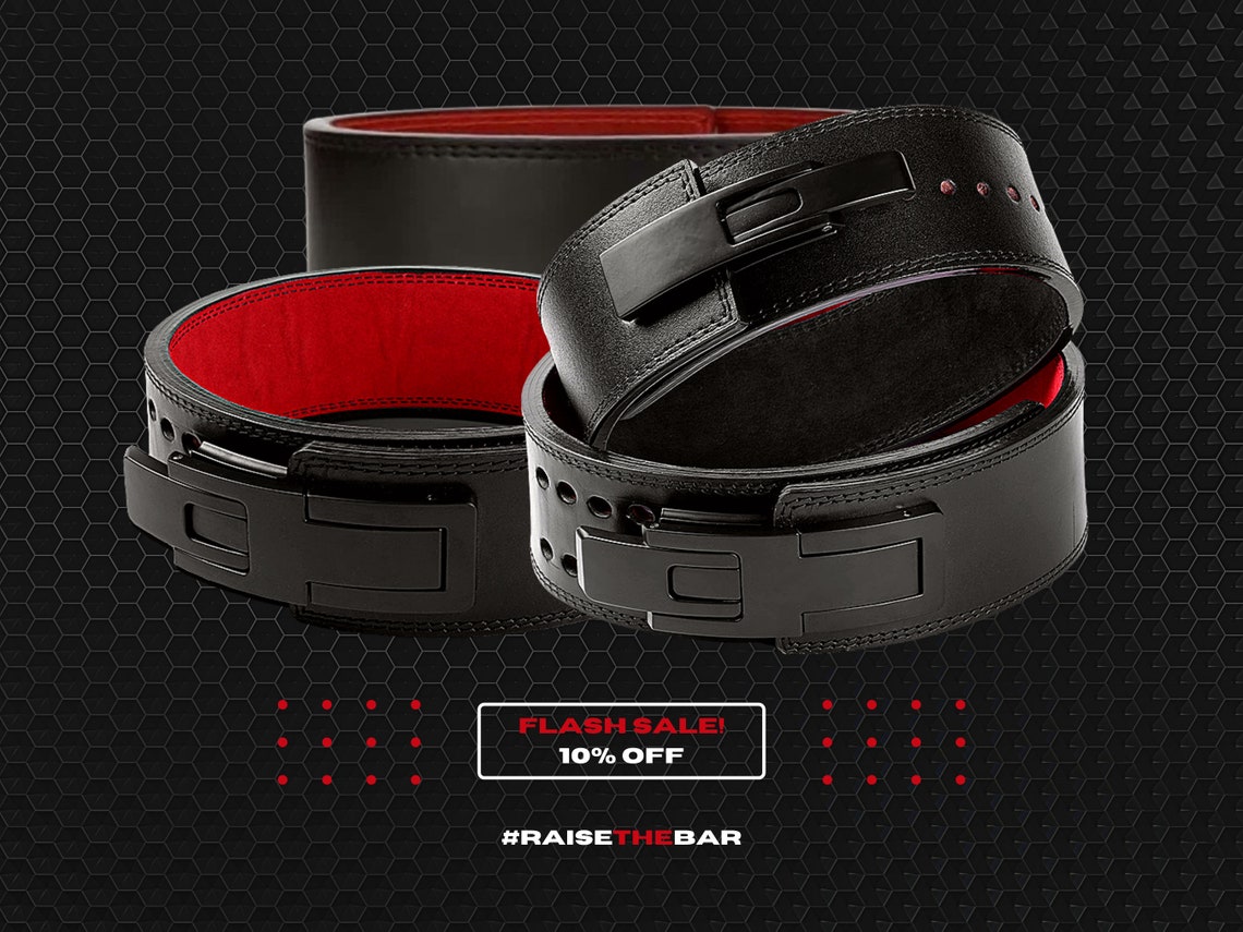 Sbdinspired Powerlifting Belt SBD Belt Weightlifting Belt Etsy