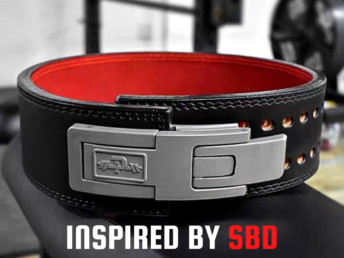 Power Dragon Sbdinspired Powerlifting Belt Leather Lifting Etsy