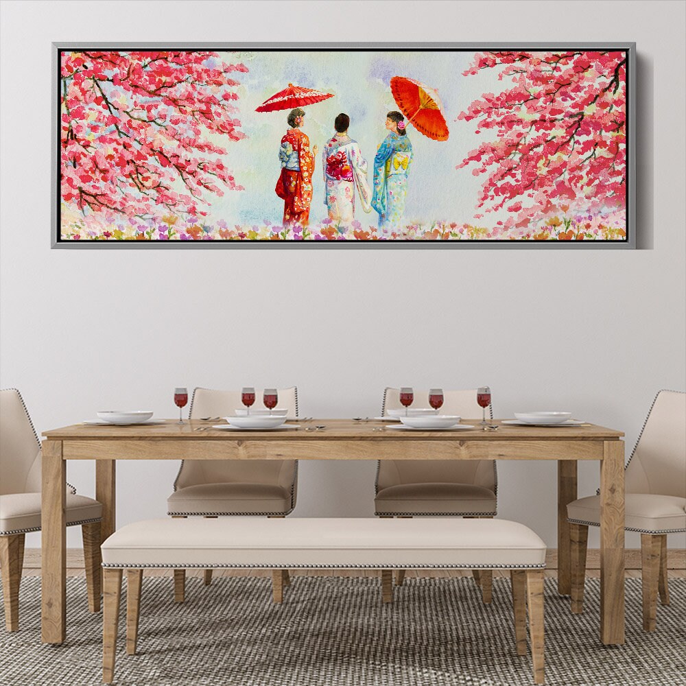 Japanese Cherry Blossom Nature Floating Frame Pink Flowers Etsy