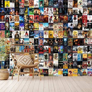 Poster di film Carta da parati con stampa digitale, rivestimenti murali staccabili e attaccabili - NonWowen