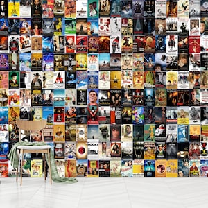 Poster di film Carta da parati con stampa digitale, rivestimenti murali staccabili e attaccabili - NonWowen
