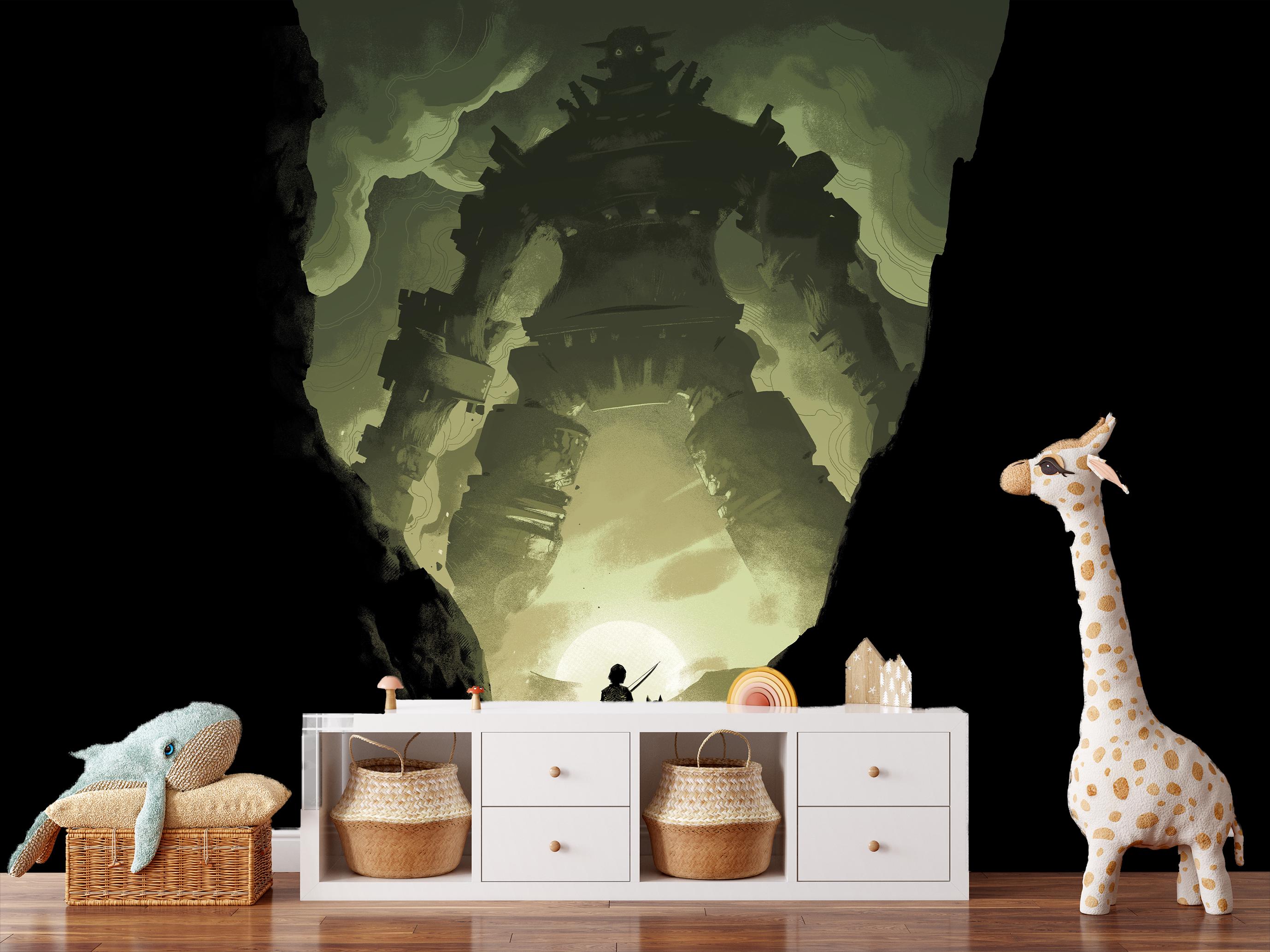 Shadow of the Colossus Wallpaper: Peel and Stick Mural - Etsy