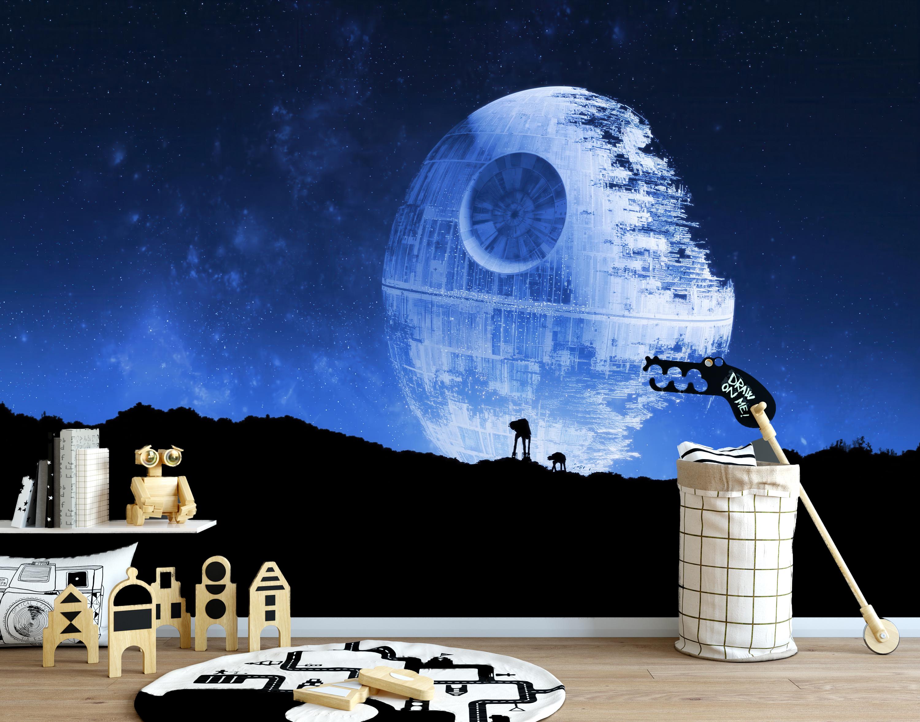 スター・ウォーズ、デス・スターの壁画 | SF | 貼ってはがせる壁紙