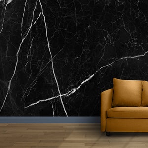 Black and White Wallpaper | Self Adhesive | Peel & Stick | Repositionable Removable Wallpaper