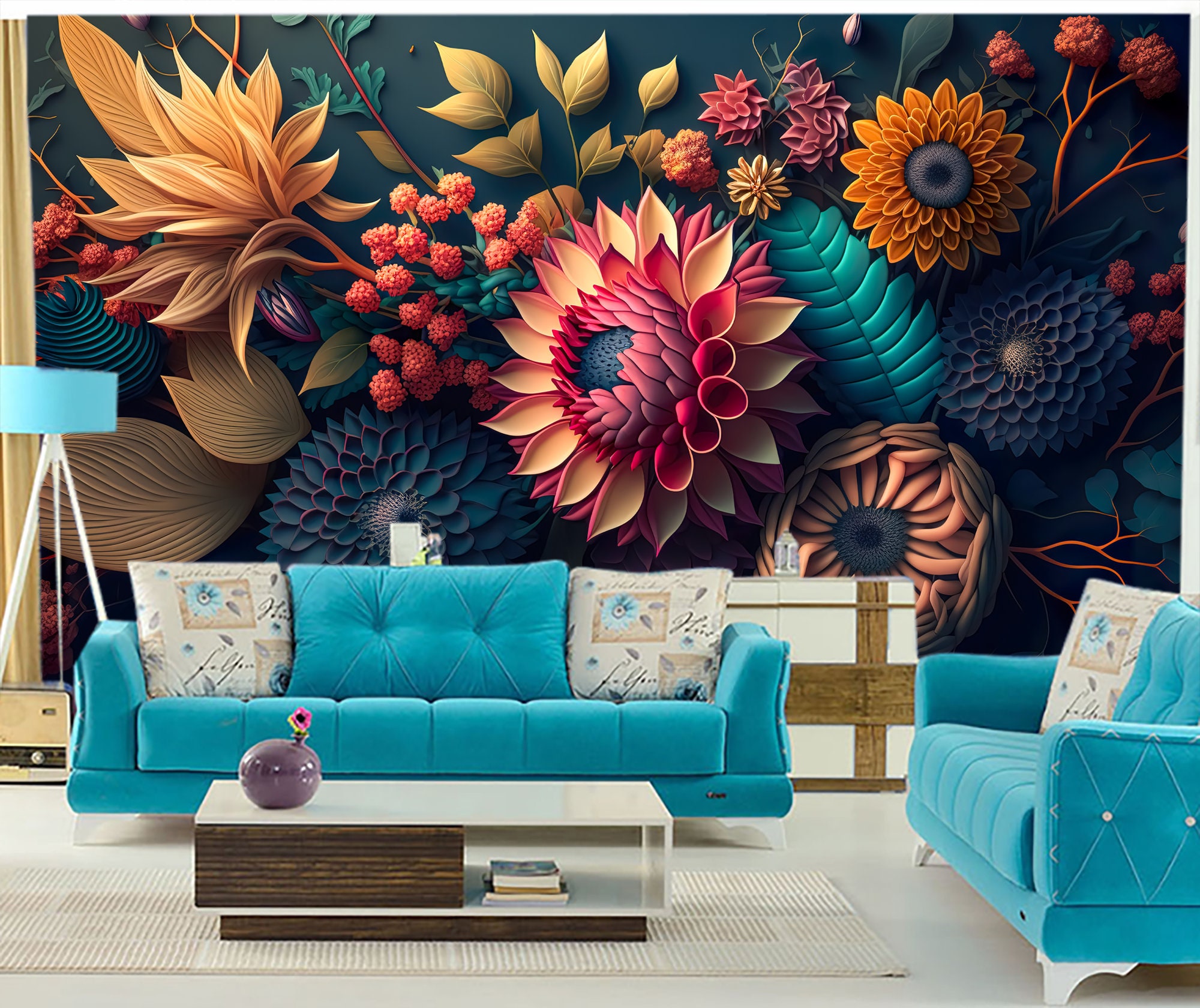 3d Wall Paper Peel And Stick
