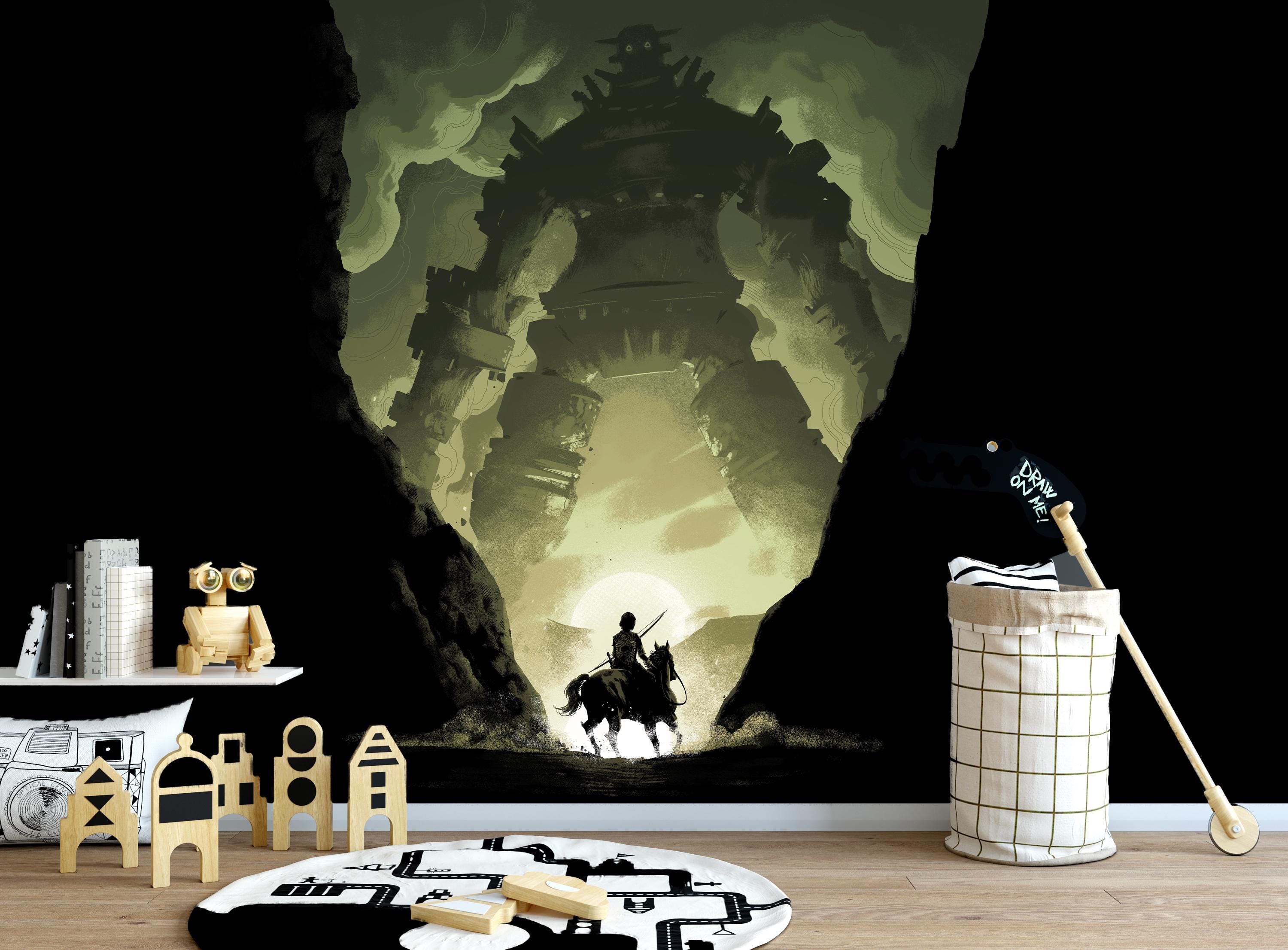 Shadow of the Colossus Wallpaper: Peel and Stick Mural - Etsy