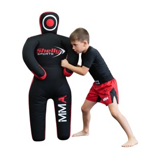 4FT Jiu Jitsu Dummy For Kids - Unfilled Grappling Training Dummy For Martial Arts Practice