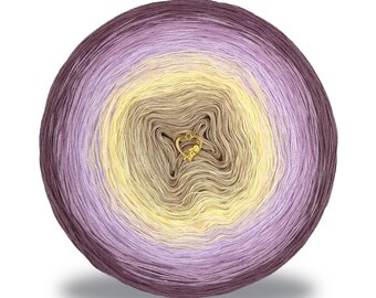 Gradient ombre garencake - OMB176 Bloemperk - 50/50 katoen/acryl, 3 of 4-draads - Haken, Breien - WolleAmore