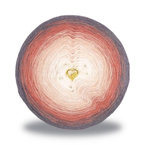 Gradient ombre yarn cake - OMC34 Macaroons - 50/50 bamboo/cotton, 4 or 6 ply - Crochet, Knitting - WolleAmore