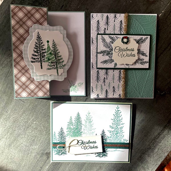 Stampin up Christmas Cards - Etsy