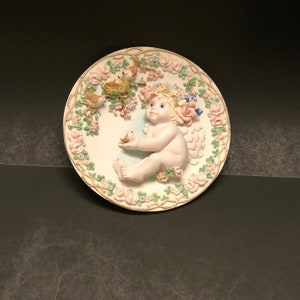 Vntg 1995 Hamilton &quot;Heaven&#39;s Little Helper&quot; Plate