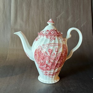 Johnson Brothers Coaching Scenes Tea Pot - Etsy