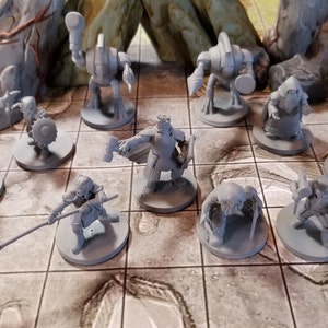Duergar Warband I | Dungeons and Dragons | D&D | dnd | Pathfinder | minis | miniatures