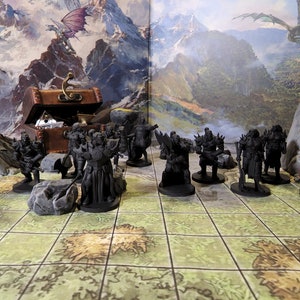 Orc Warband | Dungeons and Dragons | D&D | dnd | Pathfinder | minis | miniatures | Orcs
