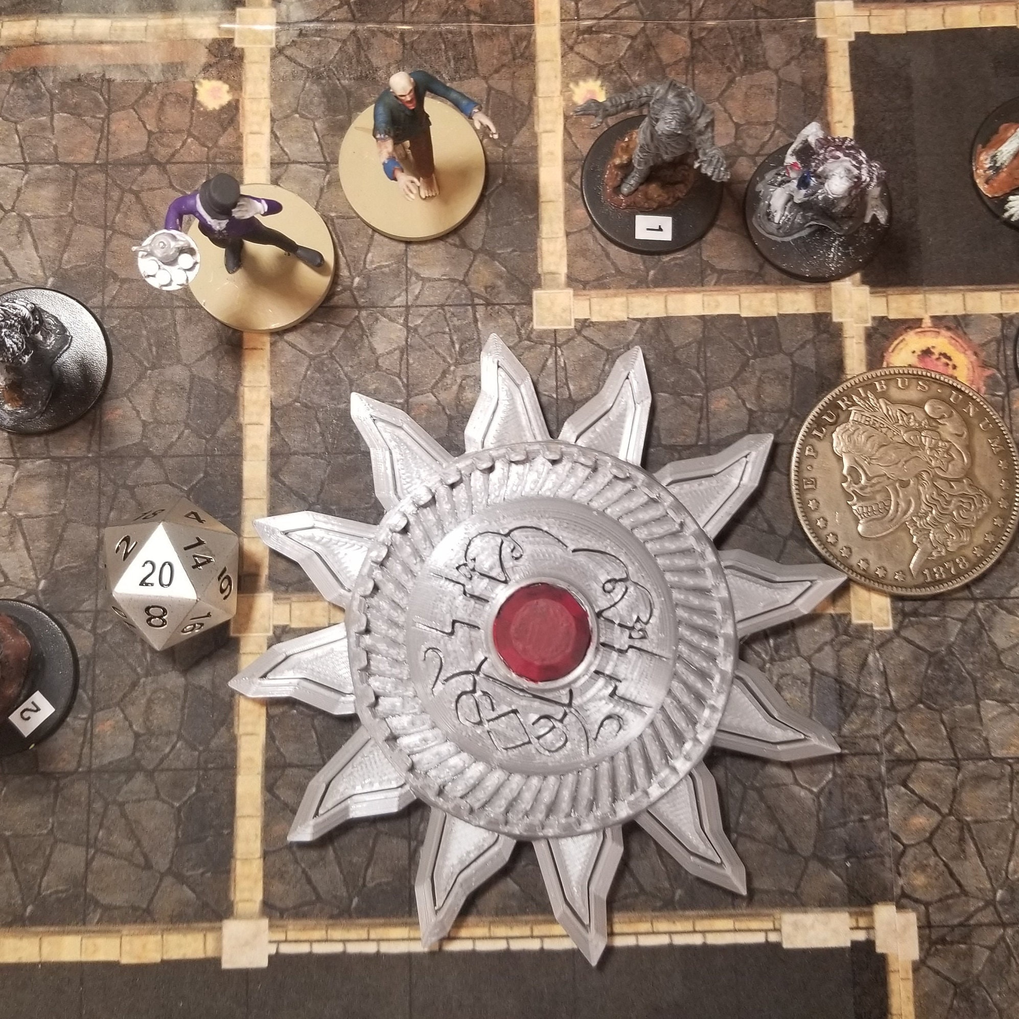 Holy Symbol of Ravenkind Curse of Strahd dungeons and Dragons D&D Dnd