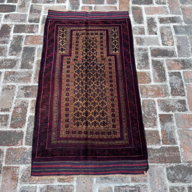 Prayer Rug Wool Vintage - Etsy