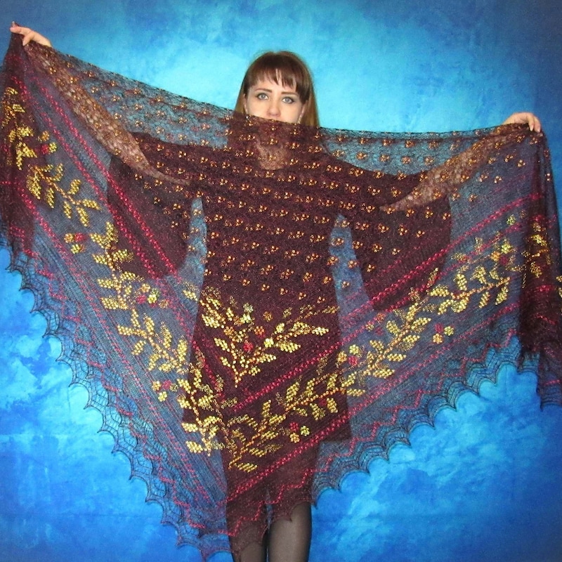 Burgundy Shawl