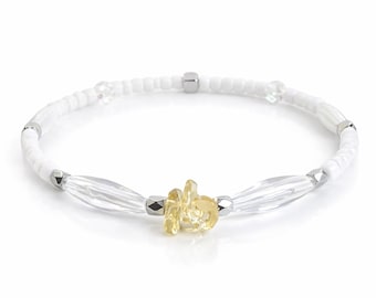 Bracelet zodiaque Cancer | Bijoux en perles de cristal et de pierres précieuses