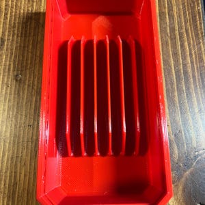 Reciprocating saw blade holder for Milwaukee Packout small parts holder, TOOLS NOT INCLUDED