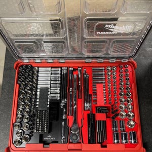 Socket Organizer for Milwaukee Packout fits Craftsman 230 Mechanics Set Tool Storage