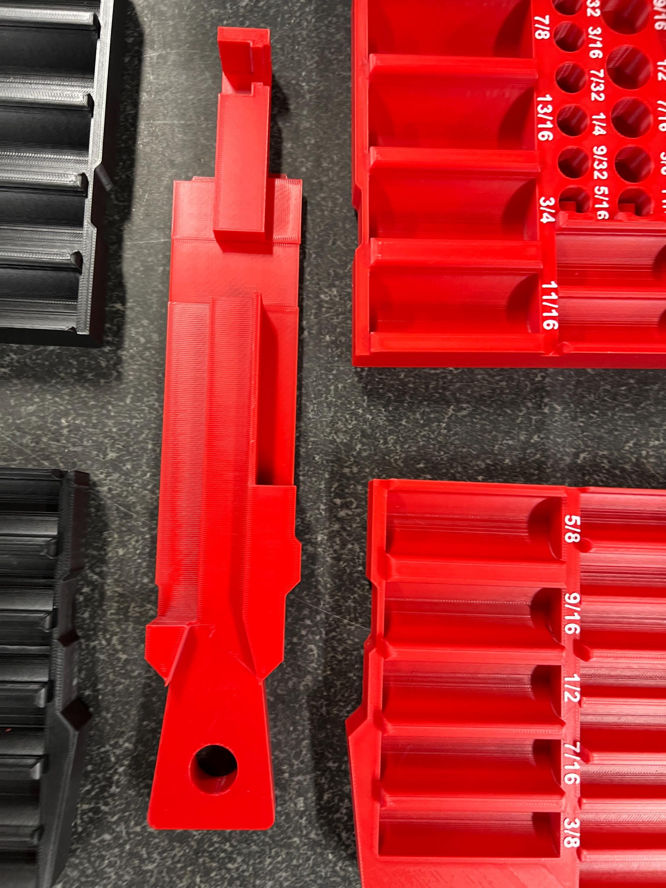 Mechanic (93) Socket Organizer for Milwaukee Packout 11 Bin Low