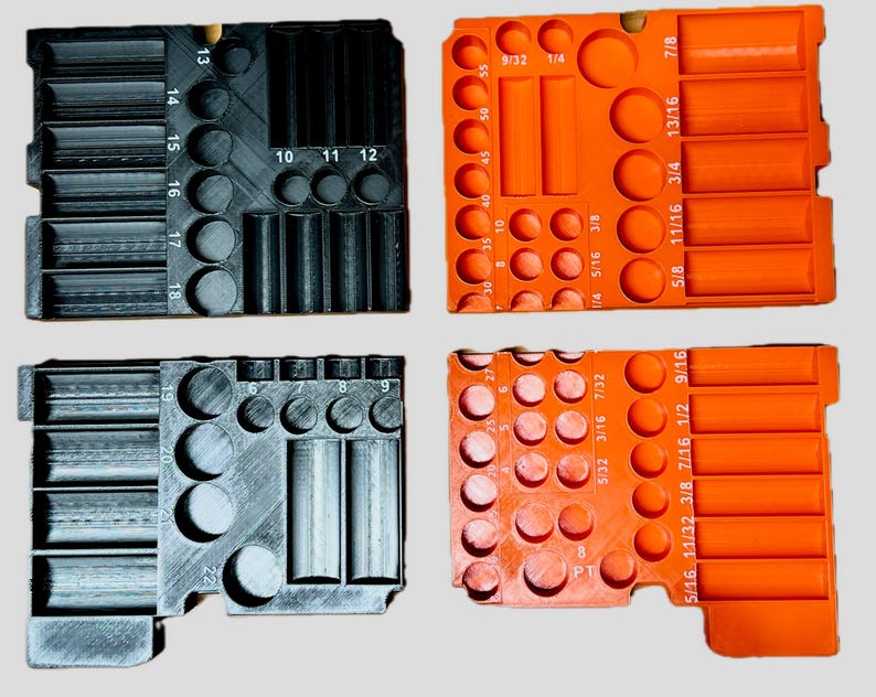 Mechanics Socket Organizer for Ridgid 4 Drawer Modular Tool Box image 6