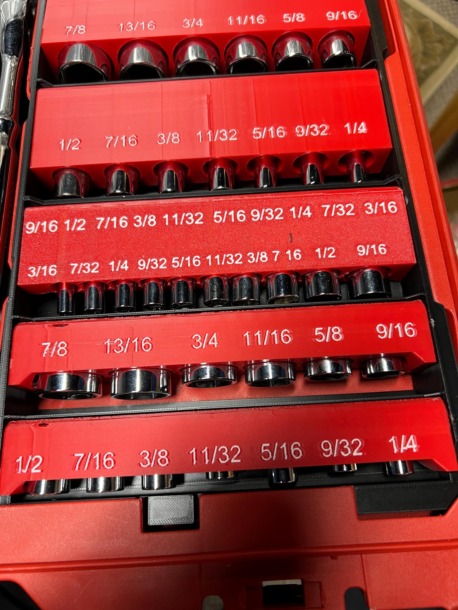 Socket Organizer for Milwaukee Packout Holds 92 Sockets - Etsy