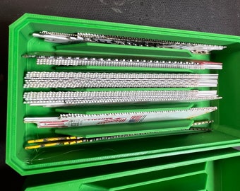 Reciprocating / sawzall blade holder for Festool SYS 4 TL - SORT/3 three drawer Systainer