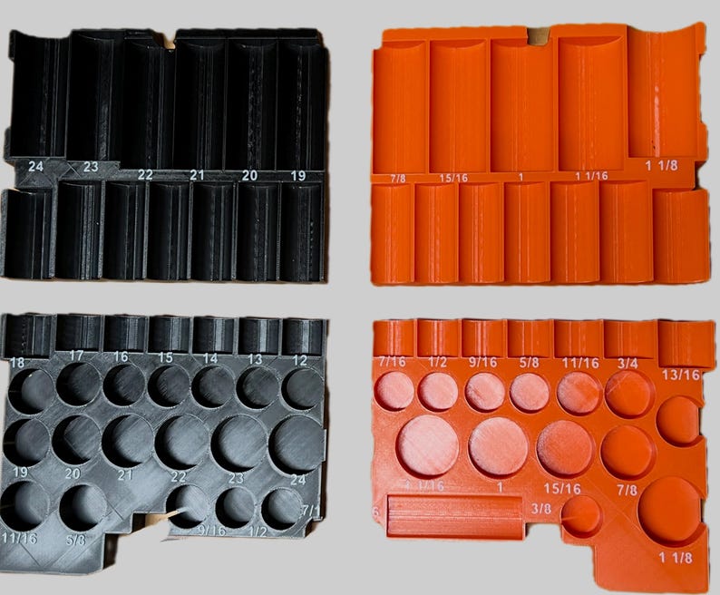 Mechanics Socket Organizer for Ridgid 4 Drawer Modular Tool Box image 7