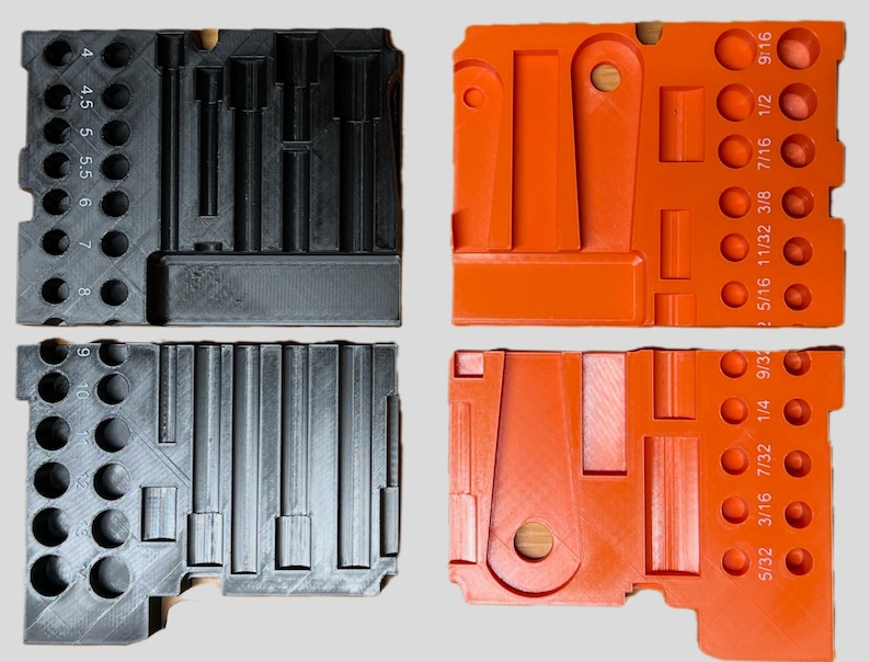 Mechanics Socket Organizer for Ridgid 4 Drawer Modular Tool Box image 5