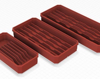 6", 9", 12" Sawzall blade holder designed to fit Milwaukee packout