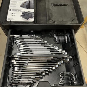STL-bestand voor ringsleutelhanger voor Toughbuilt StackTech-ladekast