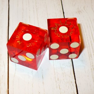 Vintage Casino Dice - Etsy