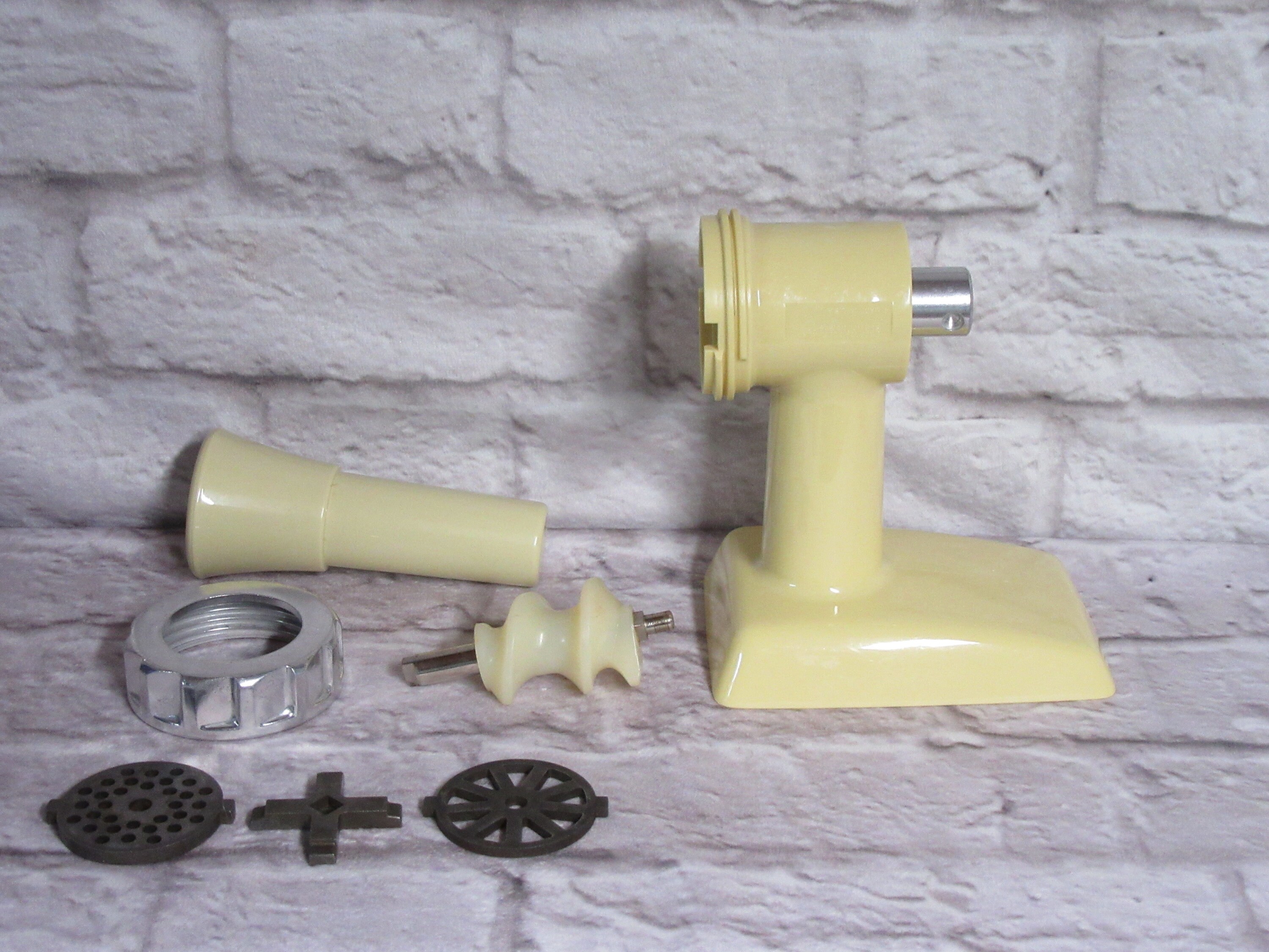 Vintage Oster Regency Kitchen Center Meat Grinder Attachment Etsy