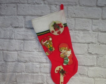 Ugly Christmas Stocking UGLY SWEATER PARTY Ugly Kitschy Christmas Decor Kitsch Christmas Stocking Kids Stocking