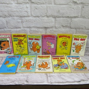 Vintage Heathcliff Paperback Books 1980s Lot of Eleven