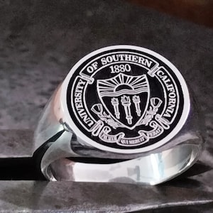 University Ring, Graduation Gift, Class Rings, Senior Class Ring, College Class Ring, School Ring,Valentine&#39;s Day Gift