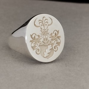 Coat of Arms Ring, Family Crest Rings, Custom Signet Ring, Crest Ring, Family Crest Signet Ring Christmas Gift