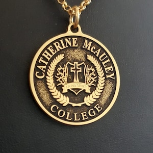College Necklace , University Necklace , Personalized Necklace , Graduation Gift , Class Necklace , Woman Necklace,Signet Necklace , Gift