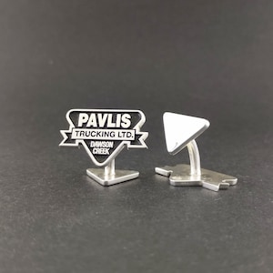 Personalized Family Coat of Arms Cufflinks for Groomsmen Gift Wedding Cufflinks, Custom Engraved Halloween and Christmas Gift for Him