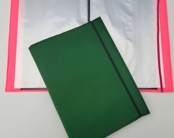 Document folder / certificate folder made of felt to design yourself - ideal for school and leisure