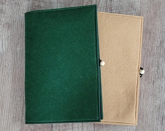 Twin - Sibling - Felt Examination Booklet Covers / Child Health Record Covers - Blank for Self-Decoration