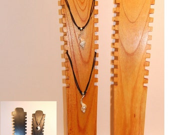 NDS 60 Holz Schmuck Ketten Ständer Display