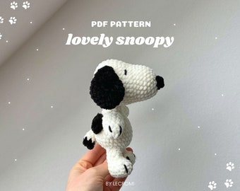 de pinda's Snoopy | haak pdf-patronen | door lecromi
